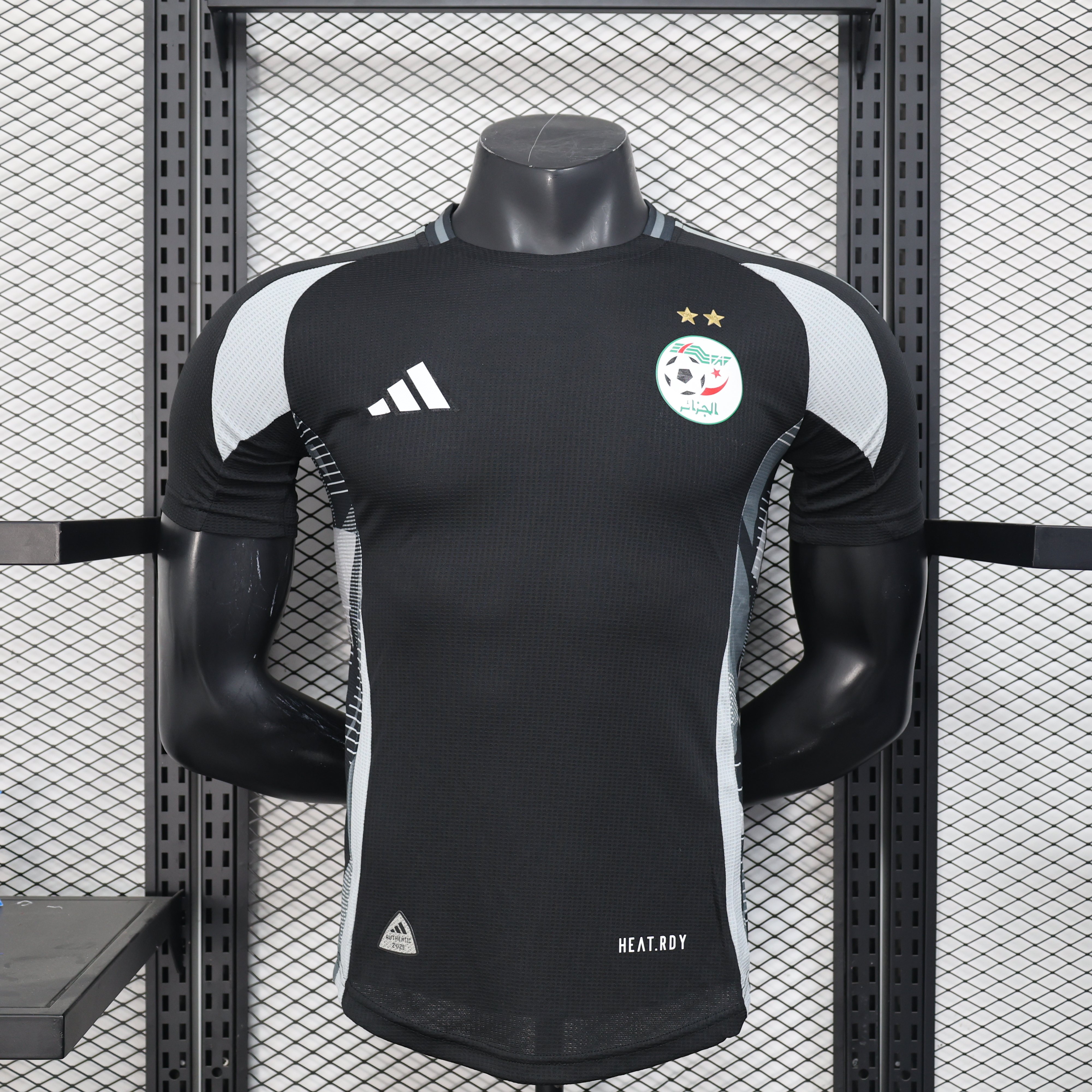 Player Version 25/26 Algeria Black Grey