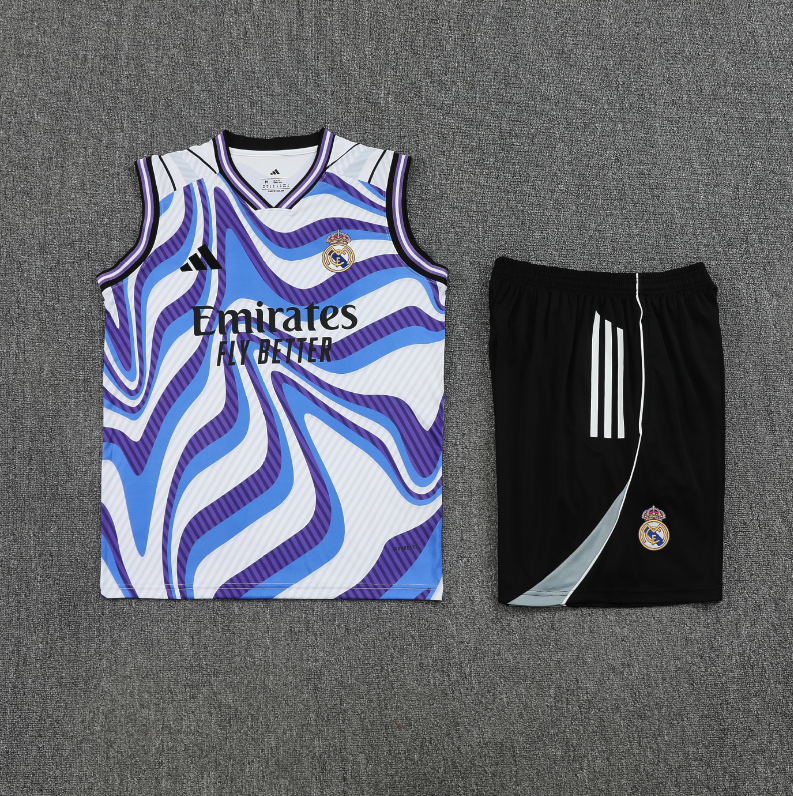 25/26 Real Madrid training vest kits