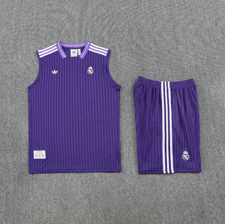 25/26 Real Madrid training vest kits