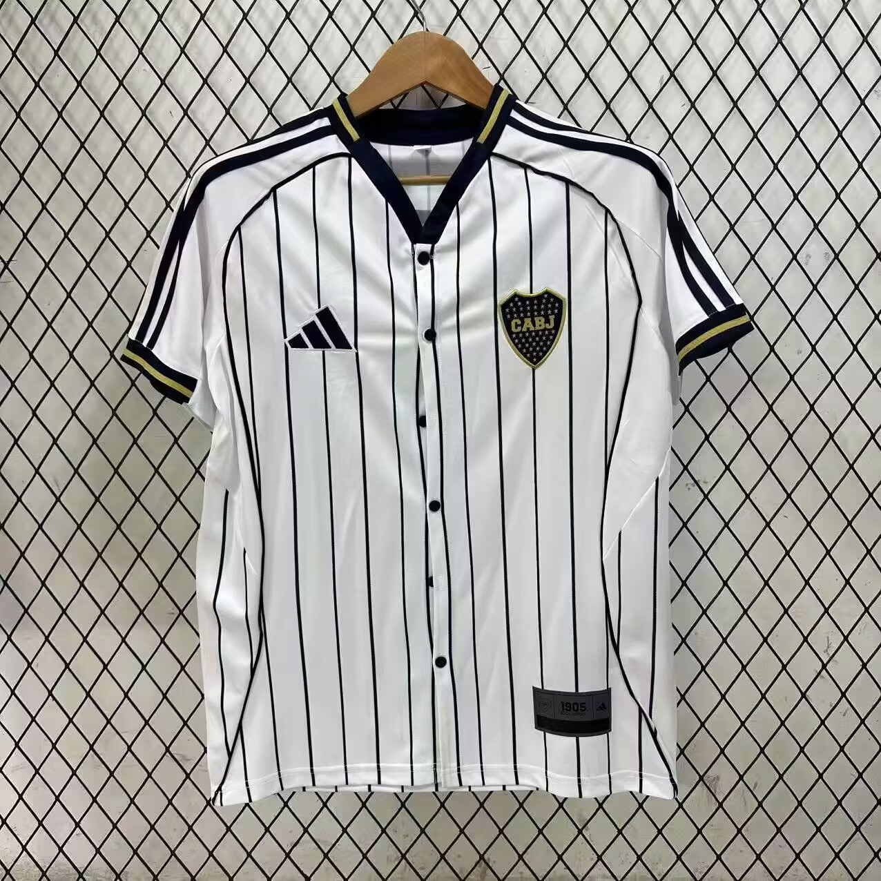 Fans Version 25/26 Boca Juniors Baseball Jerseys White
