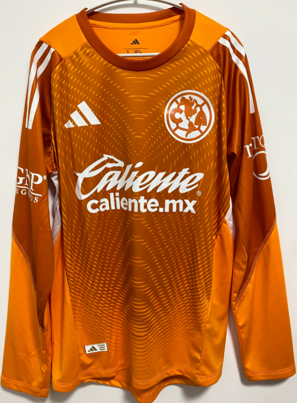 Fans Version 25/26 American goalkeeper orange Long Sleeve