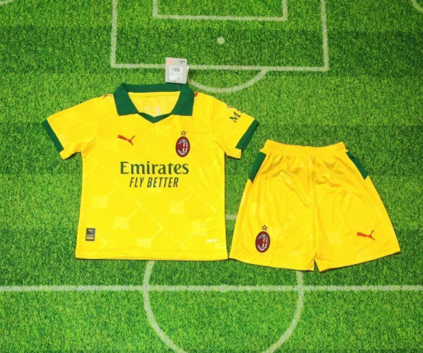 kids Kits 25/26 AC Milan second away