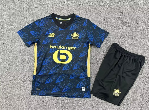kids Kits 25/26 Lille second away