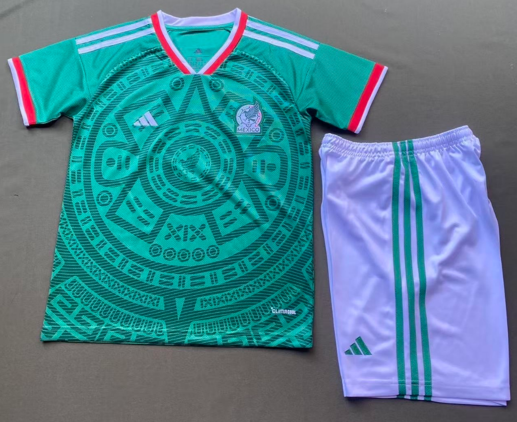 kids Kits 25/26 Mexico home 