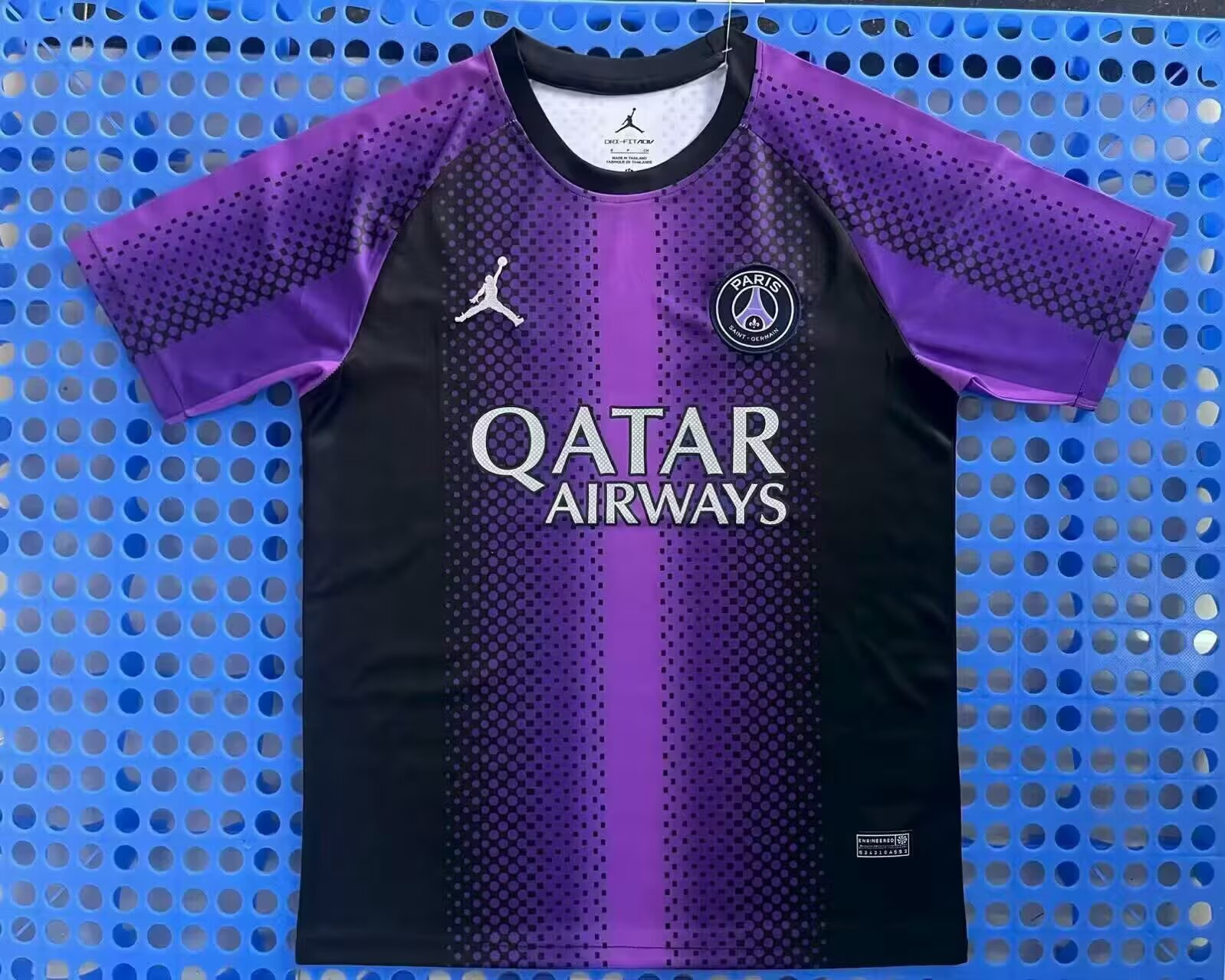  Fan version 25/26 Paris Flyer Black Purple Training Suit 
