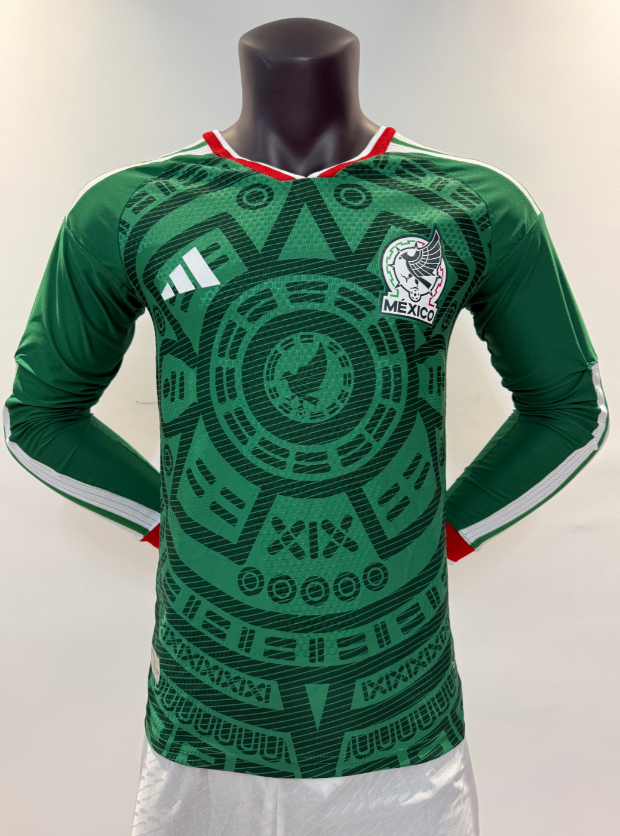 Player Version 25/26 Mexico home  (long sleeves)