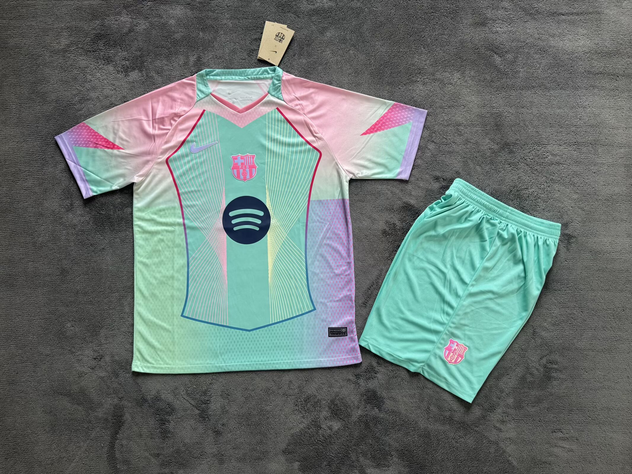  Adults kits 25/26 Barcelona special edition light green