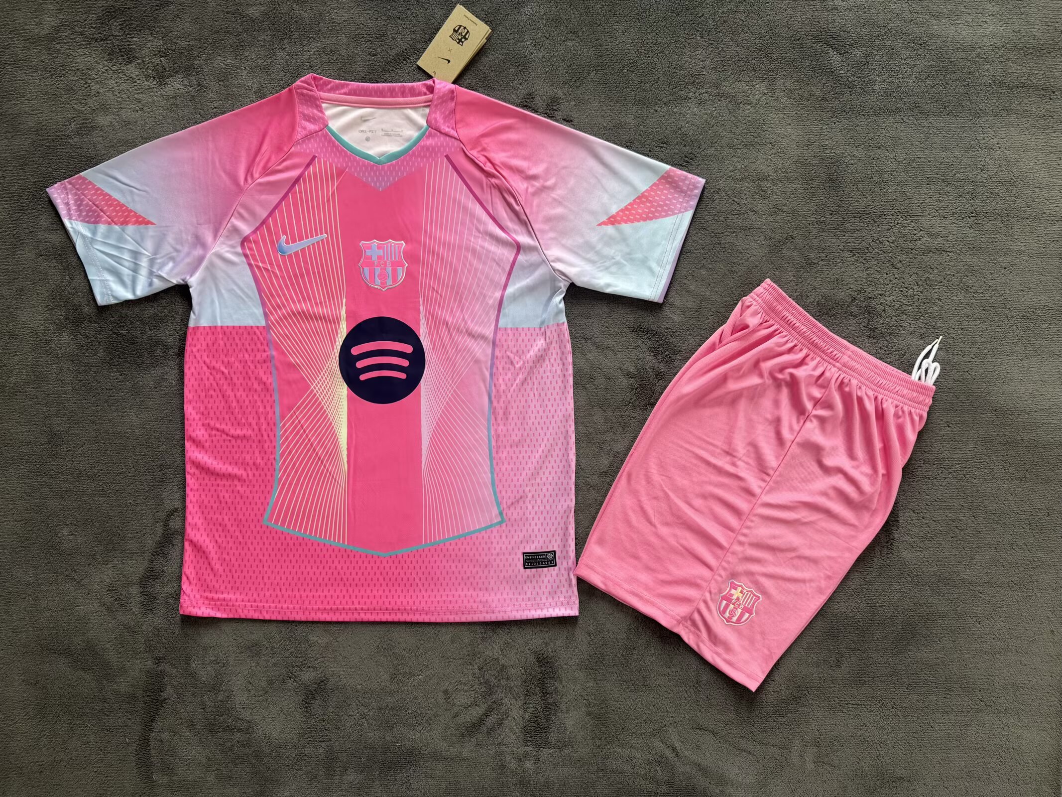  Adults kits 25/26 Barcelona special edition pink pants