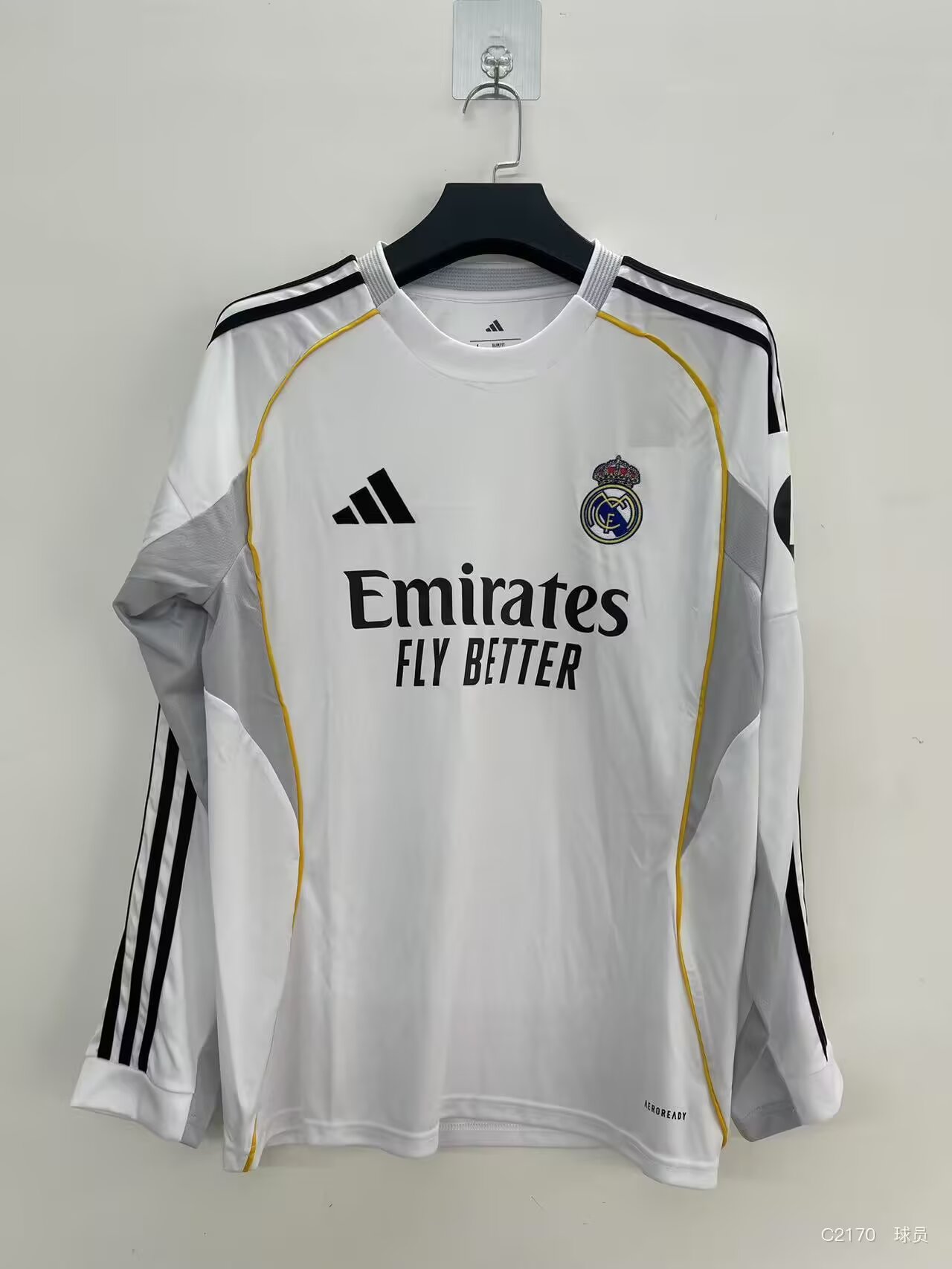  Fan version 25/26 Real Madrid home long-sleeved