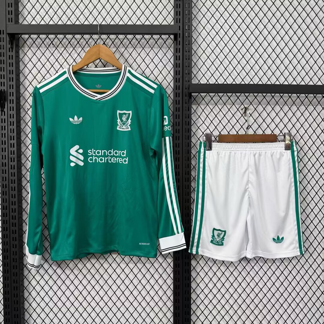  Adults kits 25/26  Liverpool second away long-sleeved