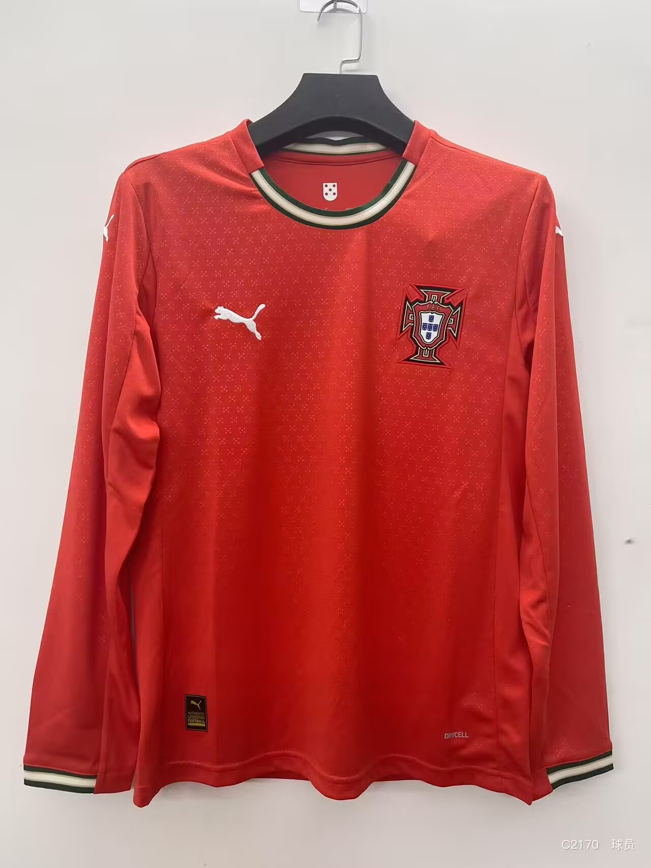  Fan version 25/26 Portugal home  long-sleeved