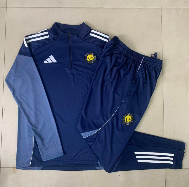  25/26 Half Al-Nassr Royal Blue Tracksuit