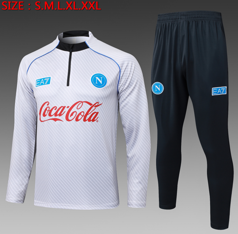  25/26 Half Naples light gray inkjet Tracksuit