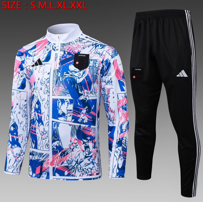 25/26 Half Japanese Color Inkjet Tracksuit