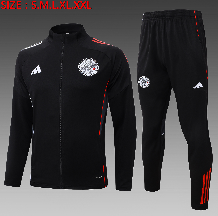 25-26 Ajax Black Jackets sets