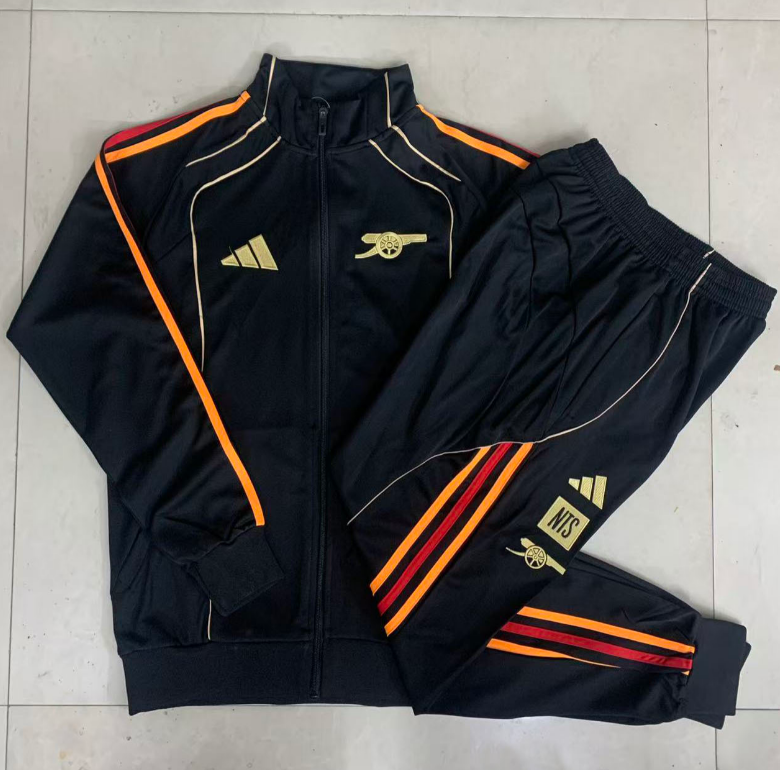 25/26 Arsenal Black Retro Jackets sets