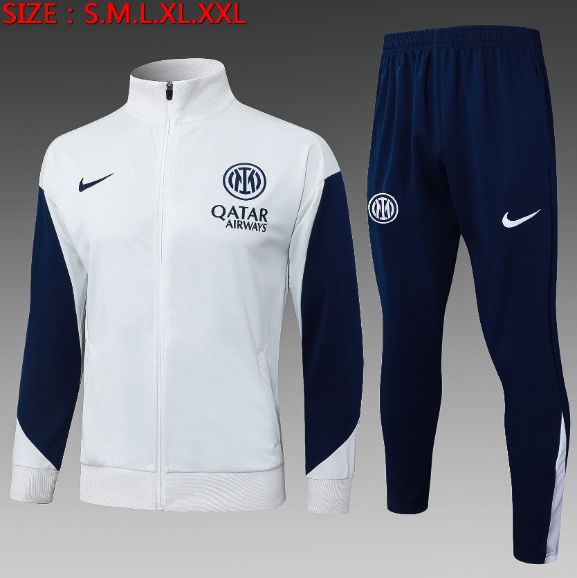 25-26 Inter Milan White Jackets sets