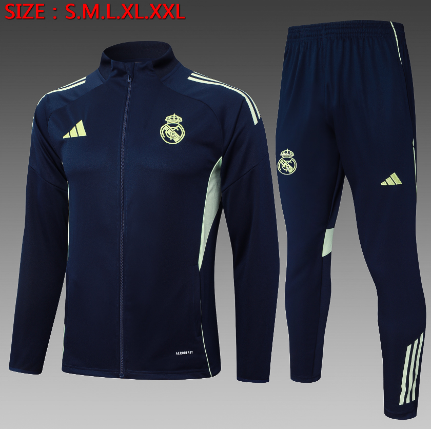 25/26 Real Madrid on Blue Jackets sets