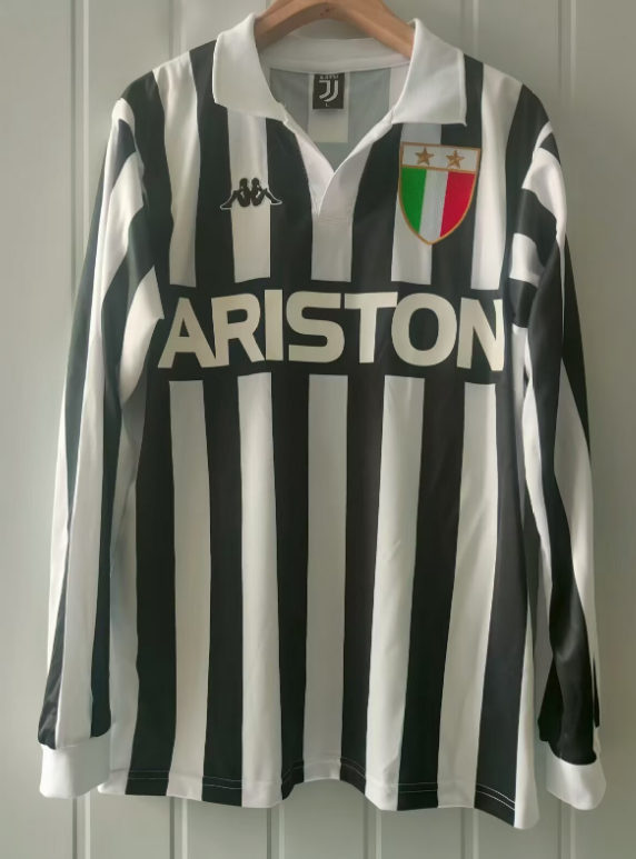 Retro 84/85 Juventus long sleeve