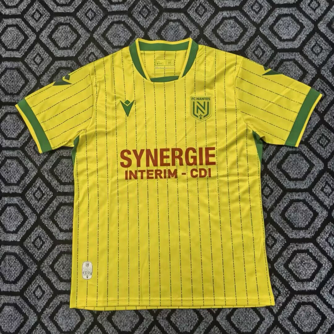 Fan version 25/26 Nantes home yellow