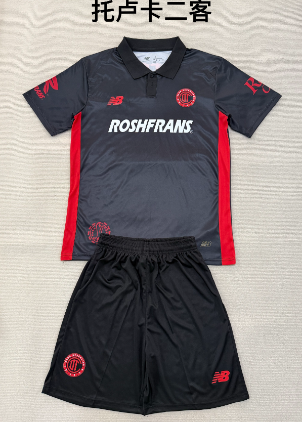  Adults kits 25/26 Toluca Second away