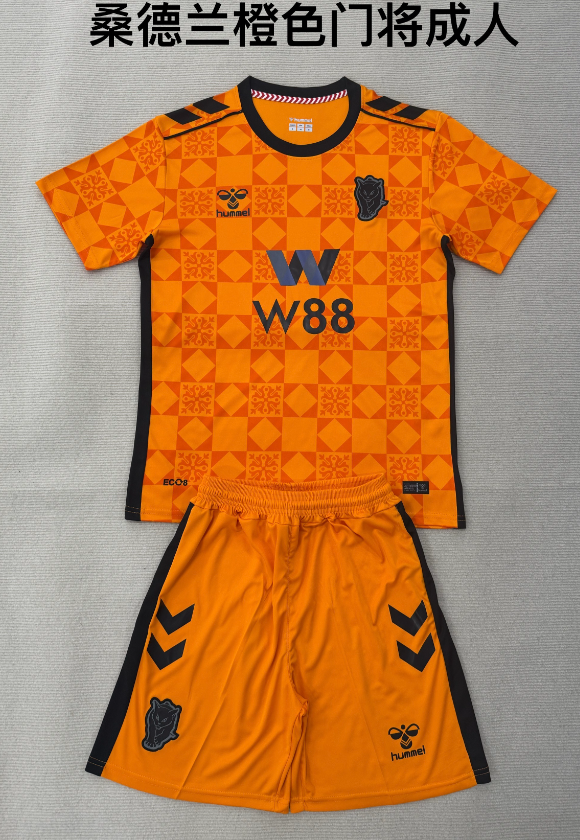 Adults kits 25/26 Sunderland Orange Goalkeeper 