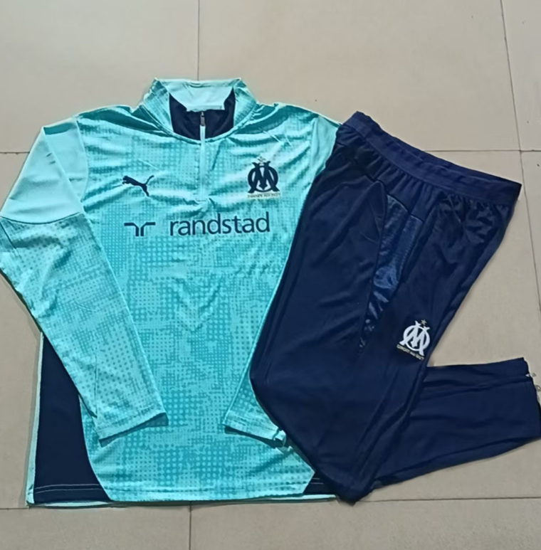 25/26 Half Marseille Light Green Inkjet Tracksuit