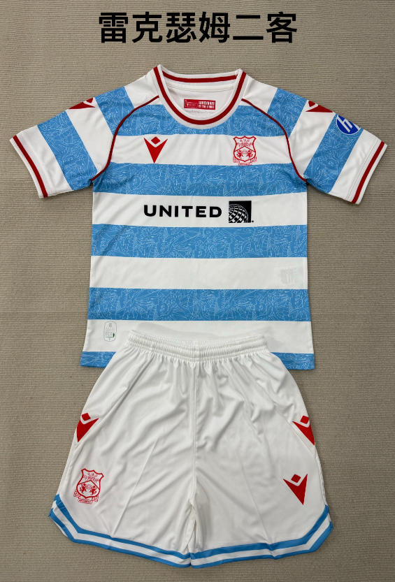 kids Kits 25/26 Wrexham Second away