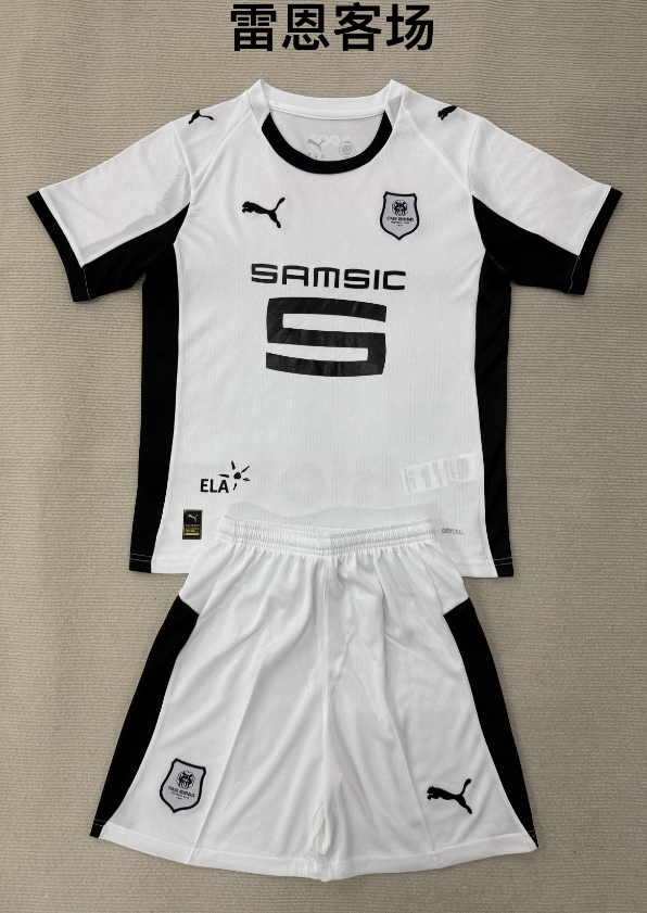 Adults kits 25/26 Stade Rennais away