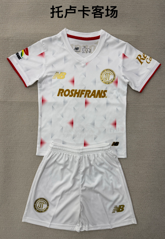 kids Kits 25/26 Toluca away