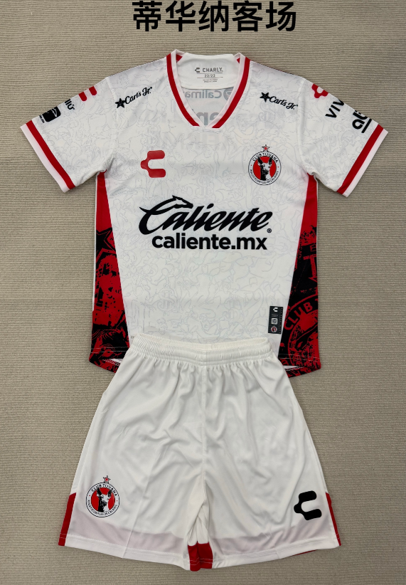 kids Kits 25/26 Tijuana away
