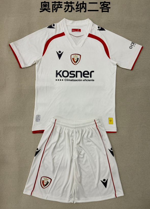 kids Kits 25/26 Osasuna second away