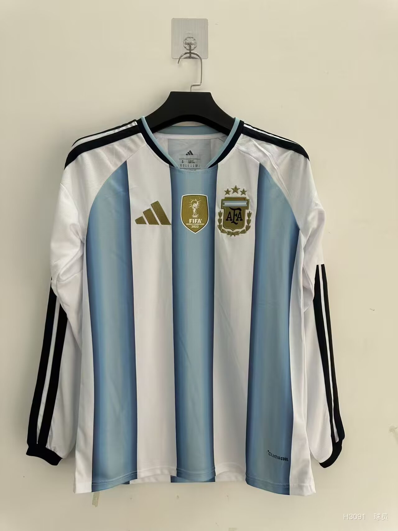 Fans Version 26/27 Argentina home long-sleeved
