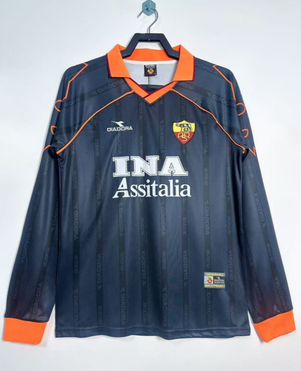 Retro 1999/00 Roman second away long sleeved