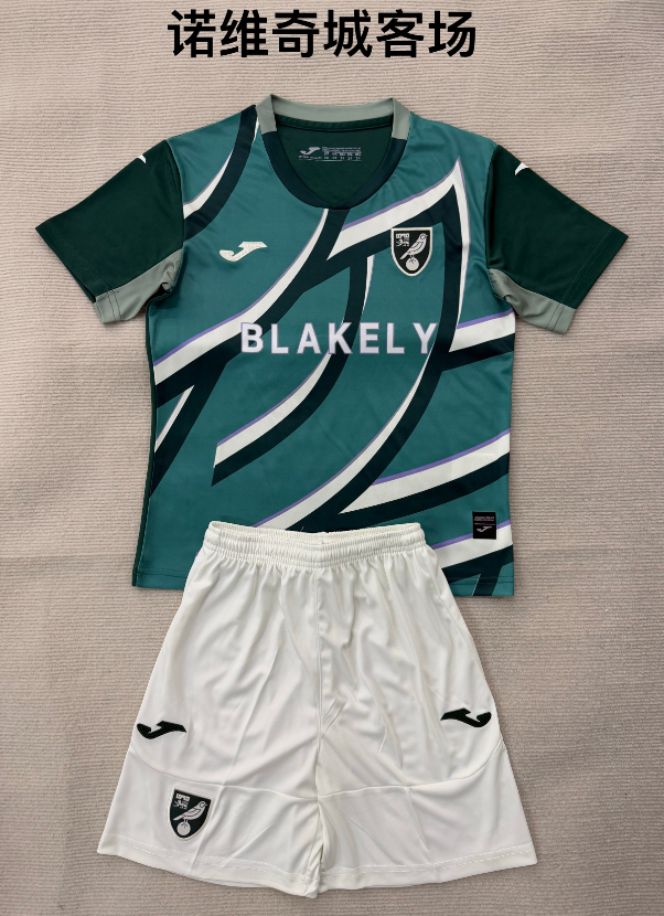 Adults kits 25/26 Norwich City away