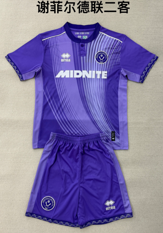 kids Kits 25/26 Sheffield United Second away