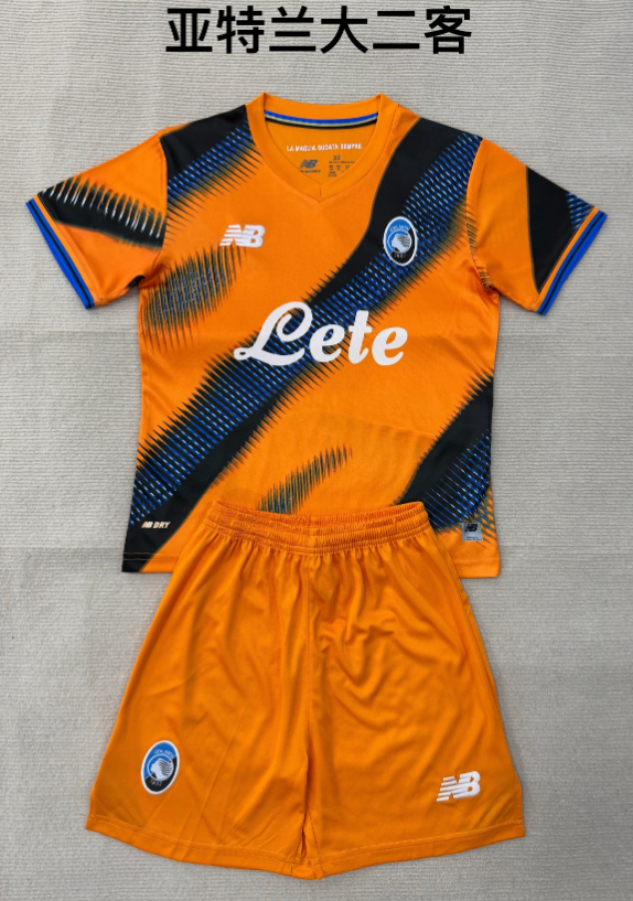 kids Kits 25/26 Atlanta Second away