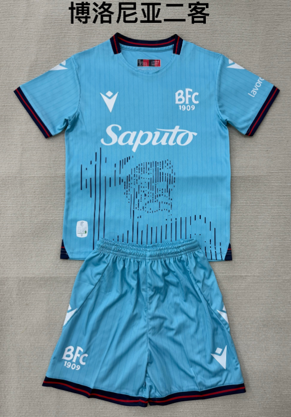 kids Kits 25/26 Bologna Second away