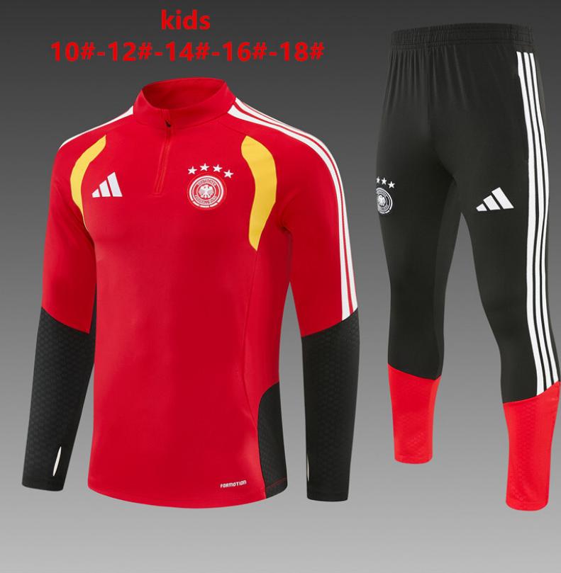 26/27 kid half Germany red Tracksuit