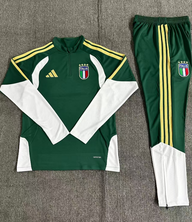 26/27 kid half Green Italy Tracksuit