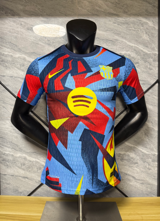 Player Version 26/27 Barcelona Special Edition Color Blue Snake Collar