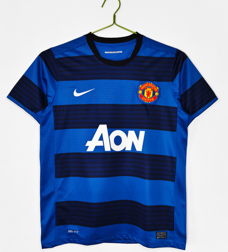 Retro 2011/12 Manchester United away blue 