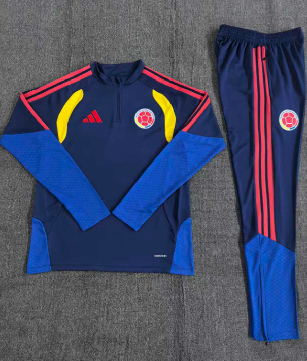 26/27 kid half Columbia Navy blue Tracksuit