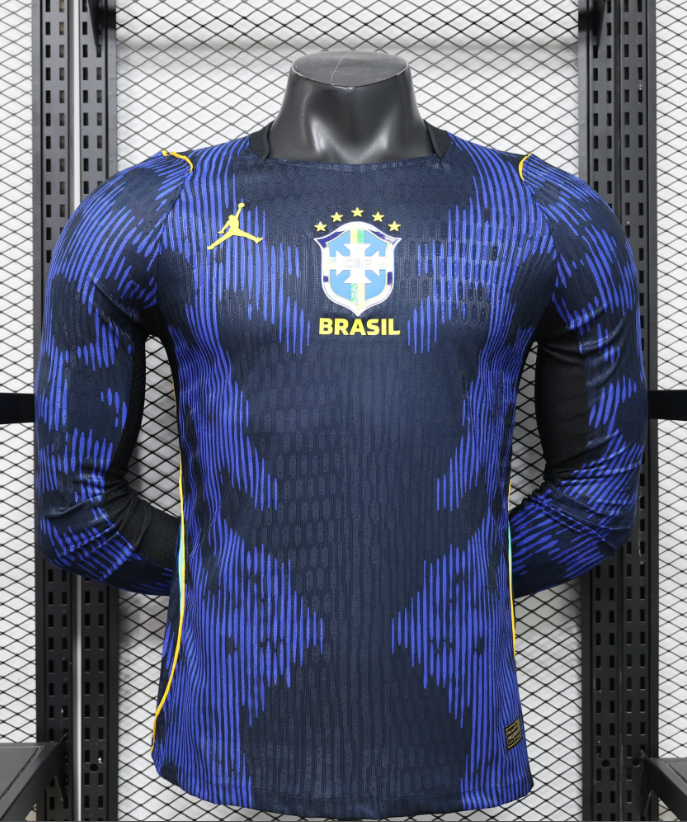 Player Version 26/27 Brazilian  away long sleeves