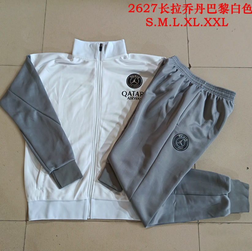 26/27 Long Pull Jordan Paris White Jackets sets