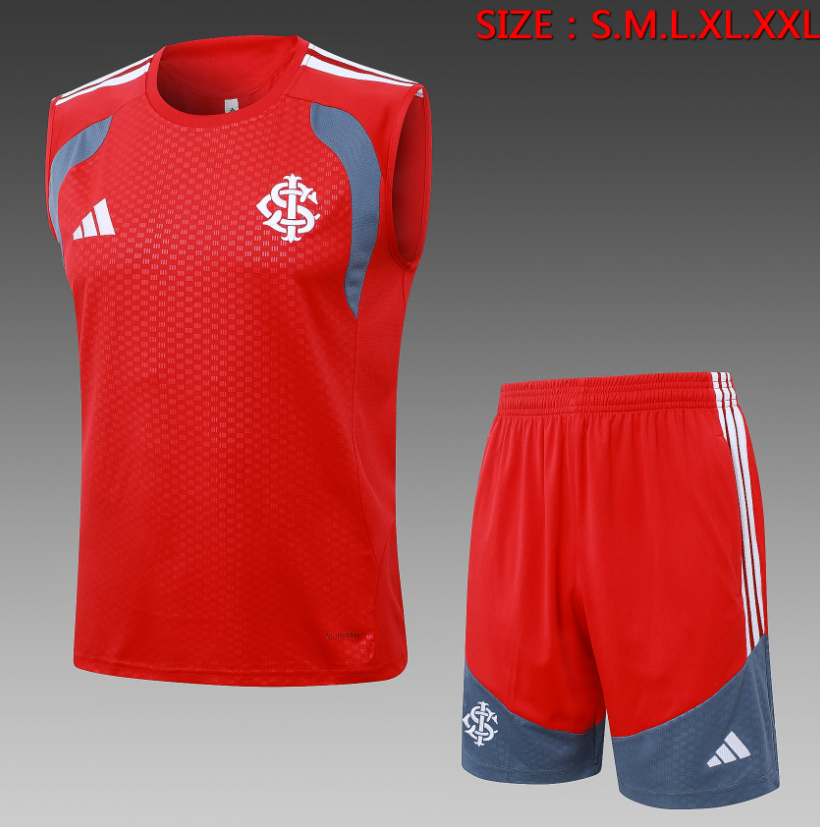 26/27 vest Brazil International Red training suit set