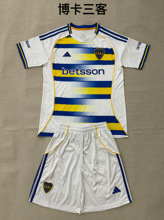 kids Kits 26/27 Boca Three away