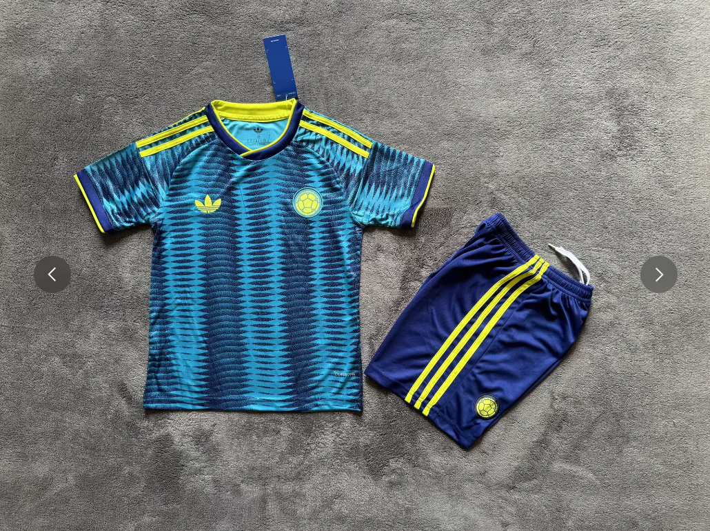 kids Kits 26/27 Colombia away
