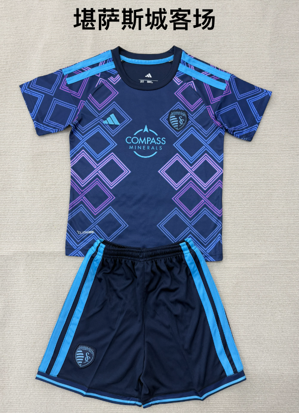 kids Kits 26/27 Sporting Kansas City away 