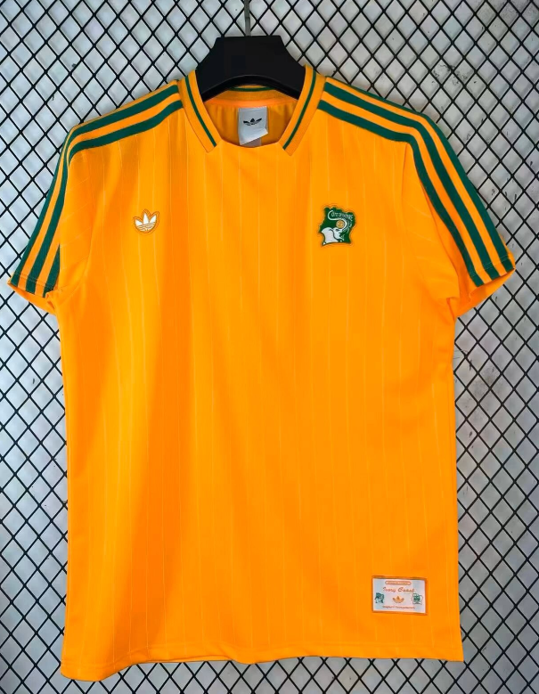 Fans Version 26/27 C&ocirc;te d'Ivoire Retro Orange